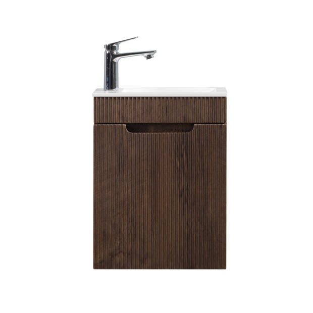 Badplaats Toiletmeubel Thermis 40cm - walnoot bruin