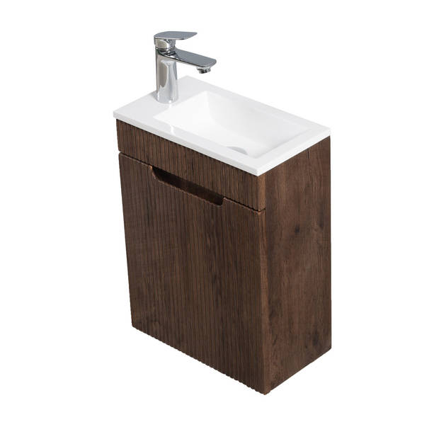 Badplaats Toiletmeubel Thermis 40cm - walnoot bruin