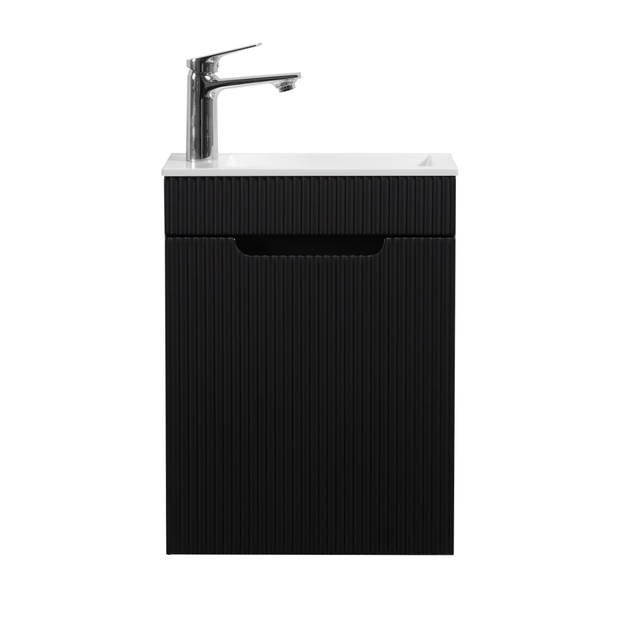 Badplaats Toiletmeubel Thermis 40cm - mat zwart