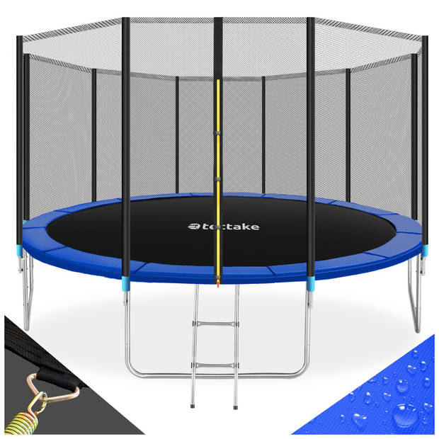 tectake® - Trampoline Garfunky - met veiligheidsnet - 457 cm