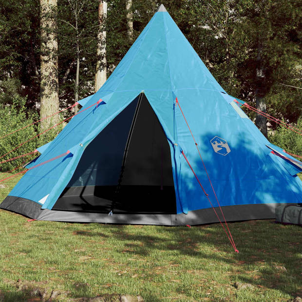 vidaXL Tent 4-persoons waterdicht blauw