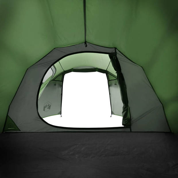 vidaXL Tunneltent 3-persoons waterdicht groen