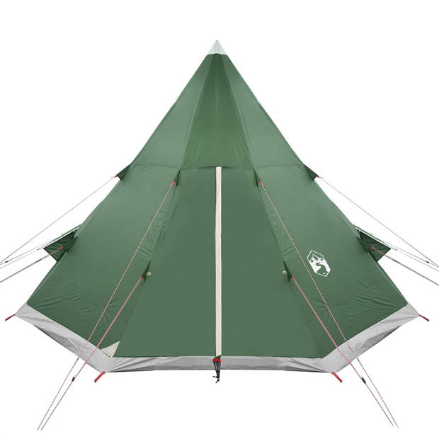 vidaXL Tent 4-persoons waterdicht groen