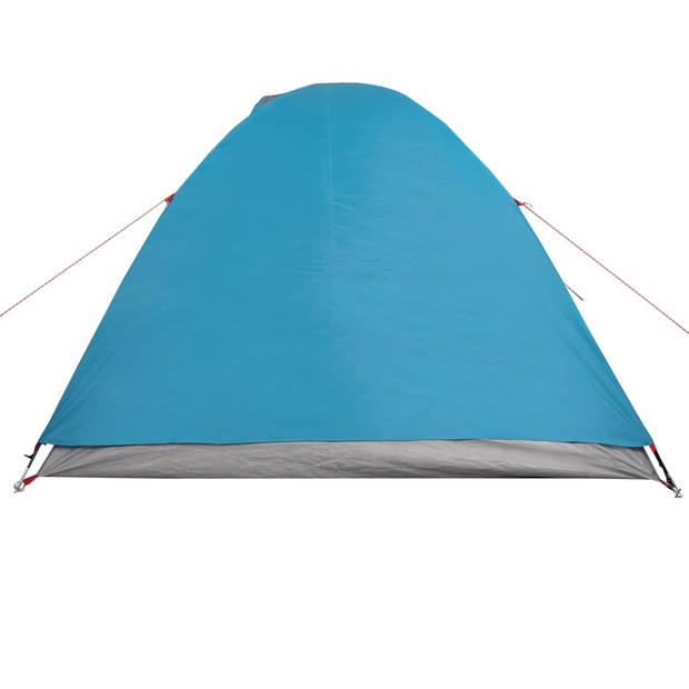 vidaXL Tent 2-persoons waterdicht verduisterend stof blauw