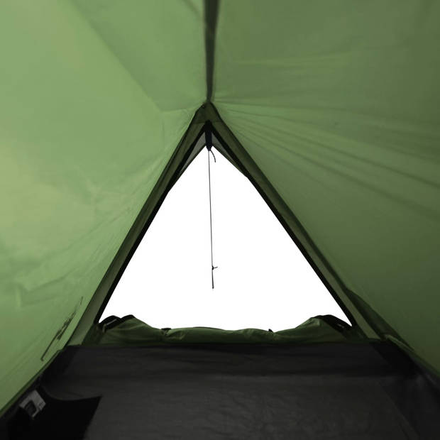 vidaXL Tent 2-persoons waterdicht verduisterend stof groen