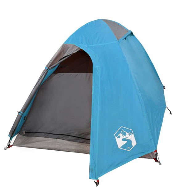 vidaXL Koepeltent 2-persoons waterdicht blauw