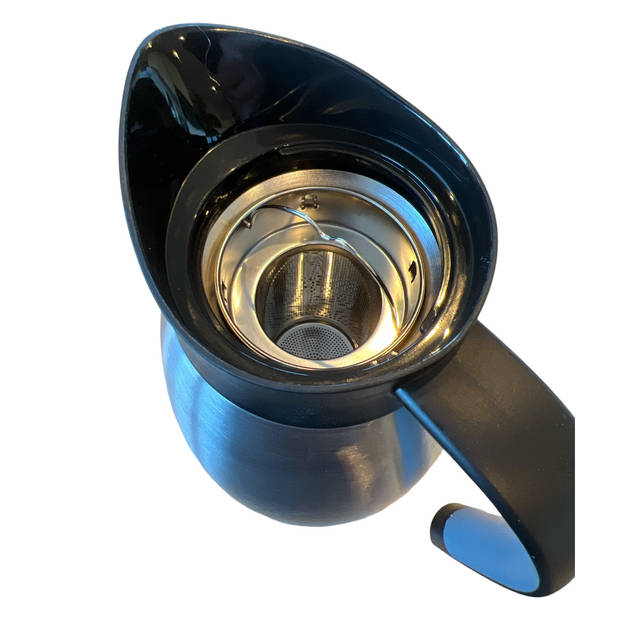 Cucina & Tovola Thermoskan Isoleerkan koffie-/theekan met verwijderbare theefilter - 1 Liter