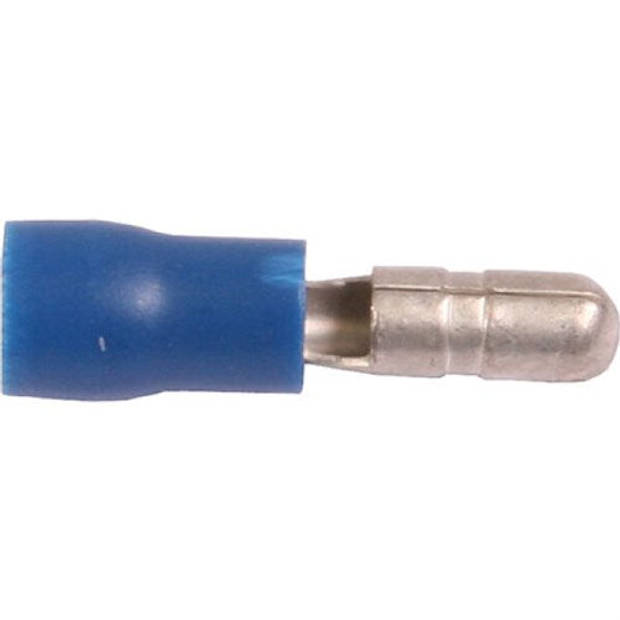 Bofix Kabelschoen AMP stekker man rond 4,0mm (25st)