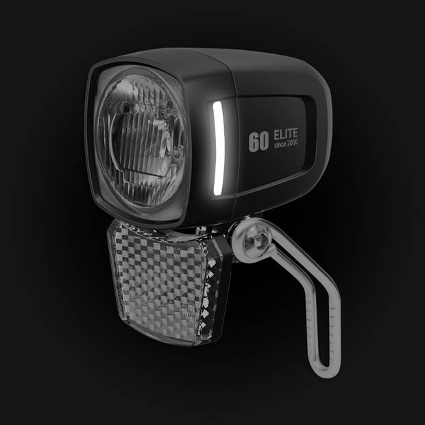 Lynx Elite Koplamp E-bike 60 Lux Zwart