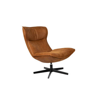 Housecraft John Fauteuil Cognac - Bruin