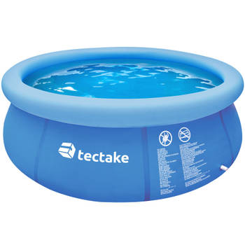 tectake® - Zwembad rond (ØxH): 240 x 63 cm