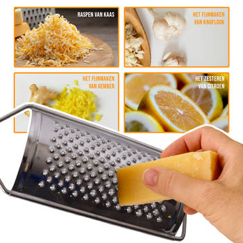 Cheese grater Mini cheese grater kitchen grater Cheese grater Silver Stainless steel mini grater 9cm*28cm