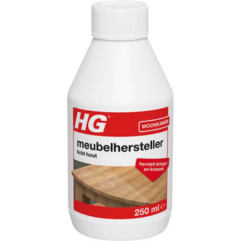 HG Meubeline licht Hout - Onderhoud Hout - 250 ml - 2 Stuks !