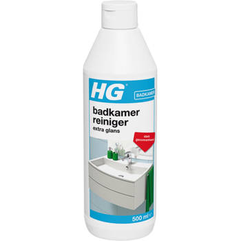 HG Sanitairglans -Badkamer reiniger - 500 ml 2 Stuks !