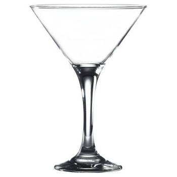 Glasmark Cocktail glazen - 6x - martini - 150 ml - glas - martini glazen - Cocktailglazen