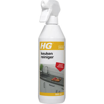 HG sprayreiniger Hygiëne 500 ml - Keuken/wc/Toiletbril/aanrechtbladen alles reiniger schoonmaak artikel - 2 Stuks !