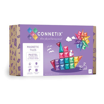 Connetix Pastel Starterset Pack 64 pc