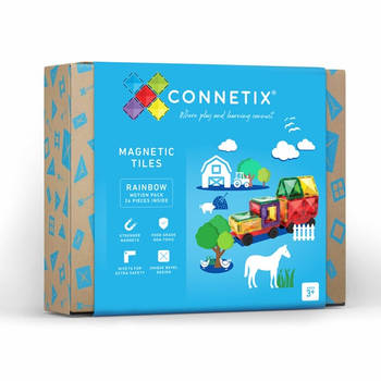 Connetix Magnetische Tegels Motion Set 24 Stuks