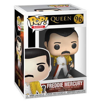 Pop Rocks: Queen - Freddie Mercury Wembley 1986 - Funko Pop #96