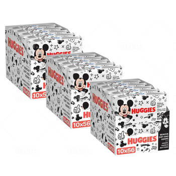 Huggies - Billendoekjes - All Over Clean - Mickey Mouse - 30 x 56 - 1680 stuks