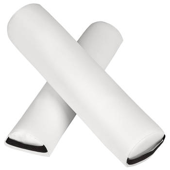tectake® - massagekussens - set steunrollen - kleur wit