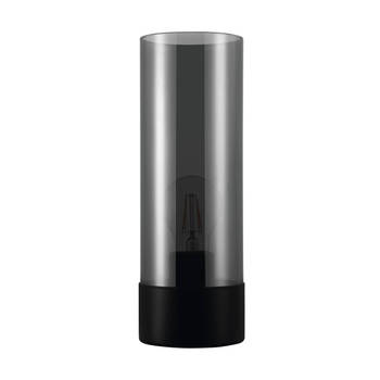 EGLO Keyns Tafellamp - E27 - Glas - Zwart, Wit