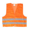 High-Visibility Reflective Vest Unisex Orange Safety Vest, One Size (M t/m XXL) Lightweight Polyester for Traffic,