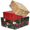 6x Rollen Kerst inpakpapier/cadeaupapier 2,5 x 0,7 meter - Cadeaupapier