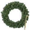 Kerstkrans 60 cm - groen - met gouden hanger/ophanghaak - kerstversiering - Kerstkransen