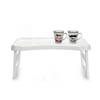 Bedtafel en Koffiebeker set - Mr Right en Mrs Always Right - Valentijn cadeautje voor hem / haar - Dienbladen