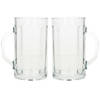 Glasmark Bierglazen - Bierpullen - transparant glas - 12x stuks - 500 ml - Oktoberfest - Bierglazen