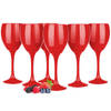 Glasmark Wijnglazen - 6x - Red collection - 300 ml - glas - Wijnglazen