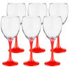 Glasmark Wijnglazen - 12x - Red collection - 300 ml - glas - Wijnglazen