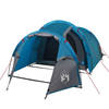 vidaXL Tunneltent 2-persoons waterdicht blauw