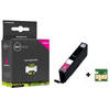 Inktmedia® - Inktcartridge - Geschikt Canon CLI-531 MA XL Inktcartridge Magenta hoge inhoud - Cartridge met Inkt