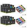 Inktmedia® - Inktcartridge - Geschikt Canon 2X SET Pgi-530 xl en CLI-531 xl Serie Inktcartridge hoge inhoud - Cartri...