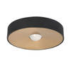 Highlight Plafondlamp Bright Ø 20 cm zwart goud