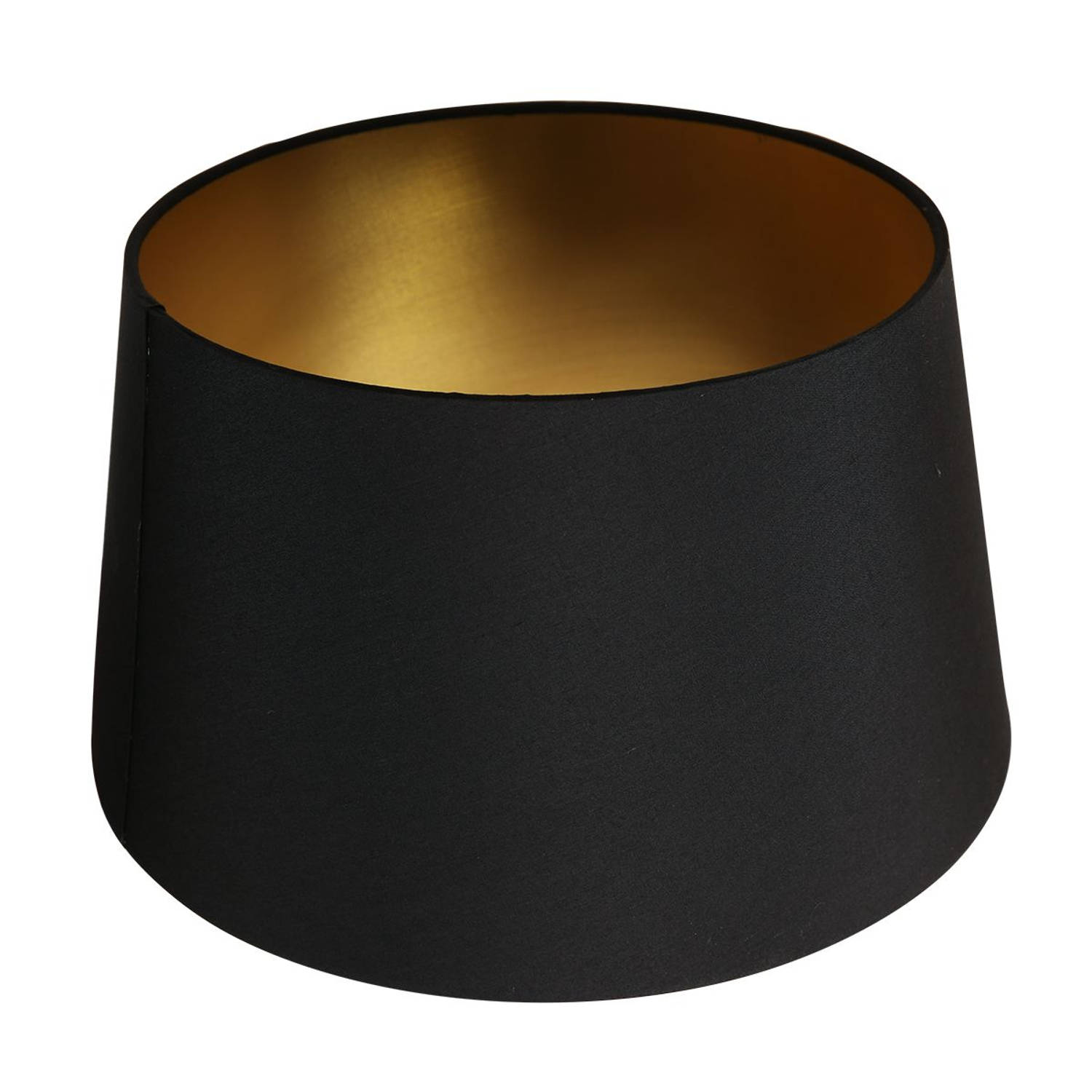 Mexlite Lampenkappen lampenkappen - ø 30 cm - E27 (grote fitting) - zwart