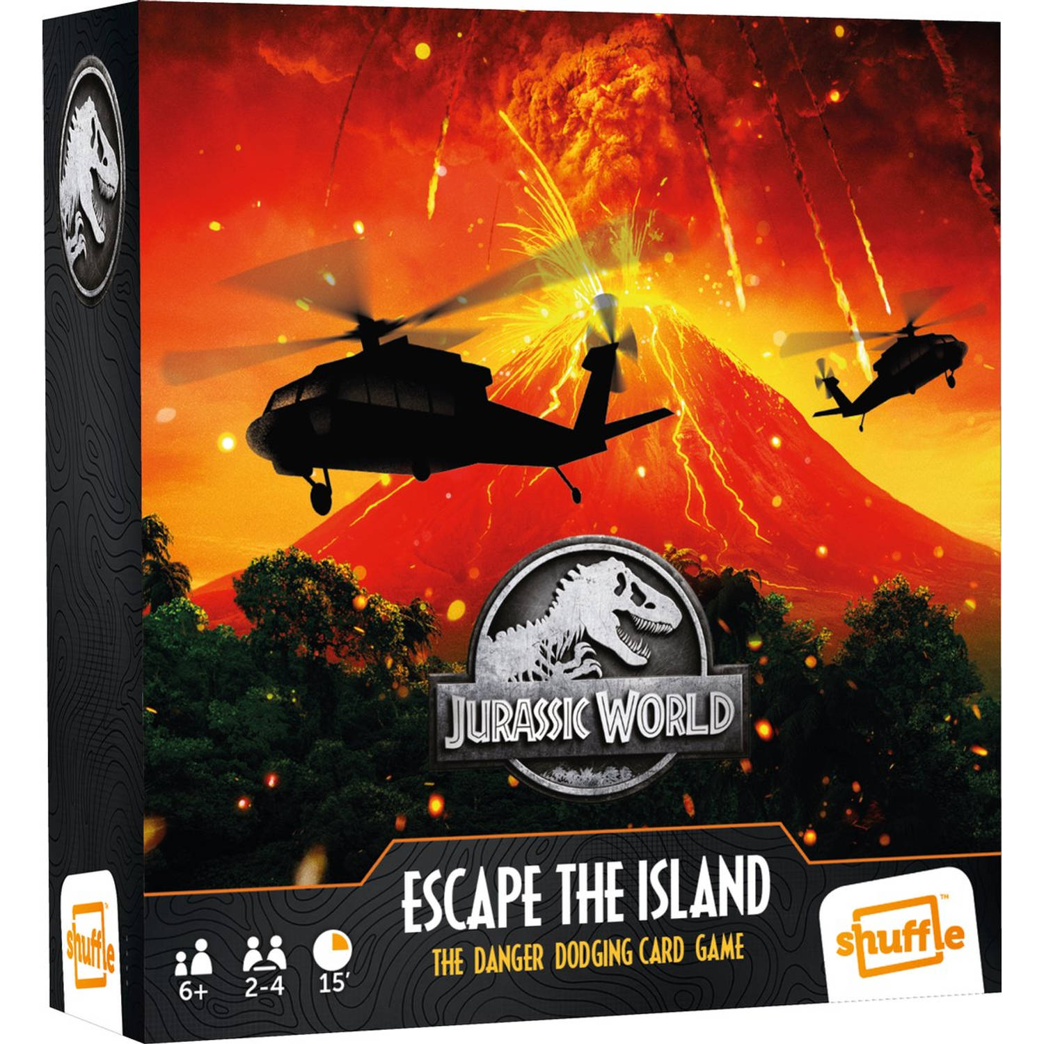 Cartamundi Hero Card Games Jurrassic World Escape Island