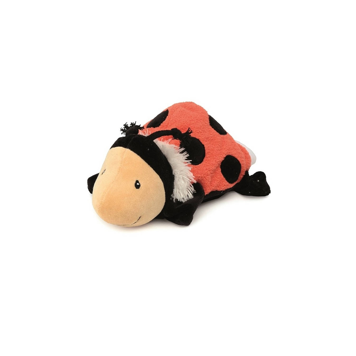 Egmont Toys Handpop dier lieveheersbeestje 24 cm