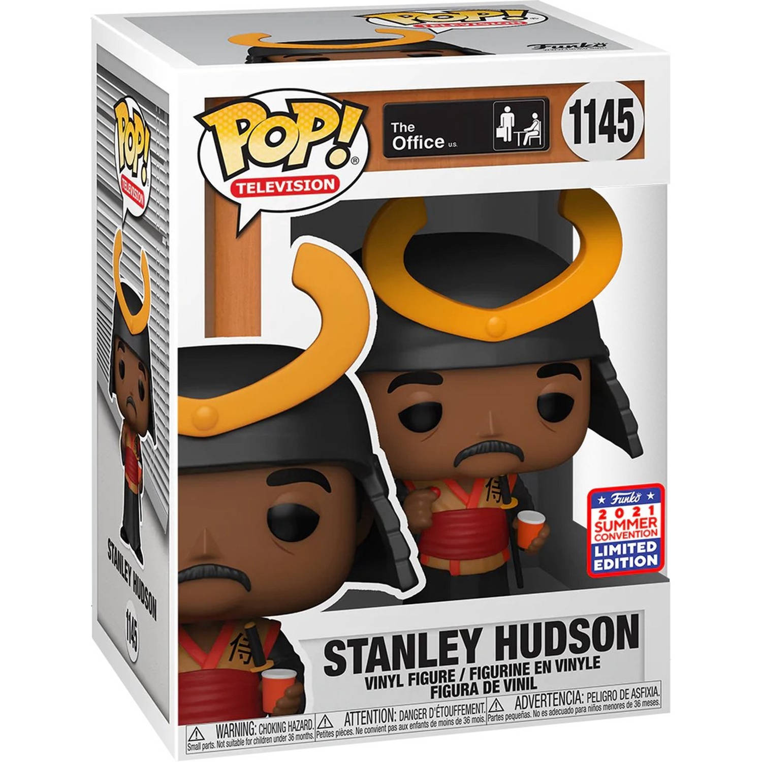 Funko Pop! The Office - Stanley Hudson 2021 Summer Convention Limited Edition #1145