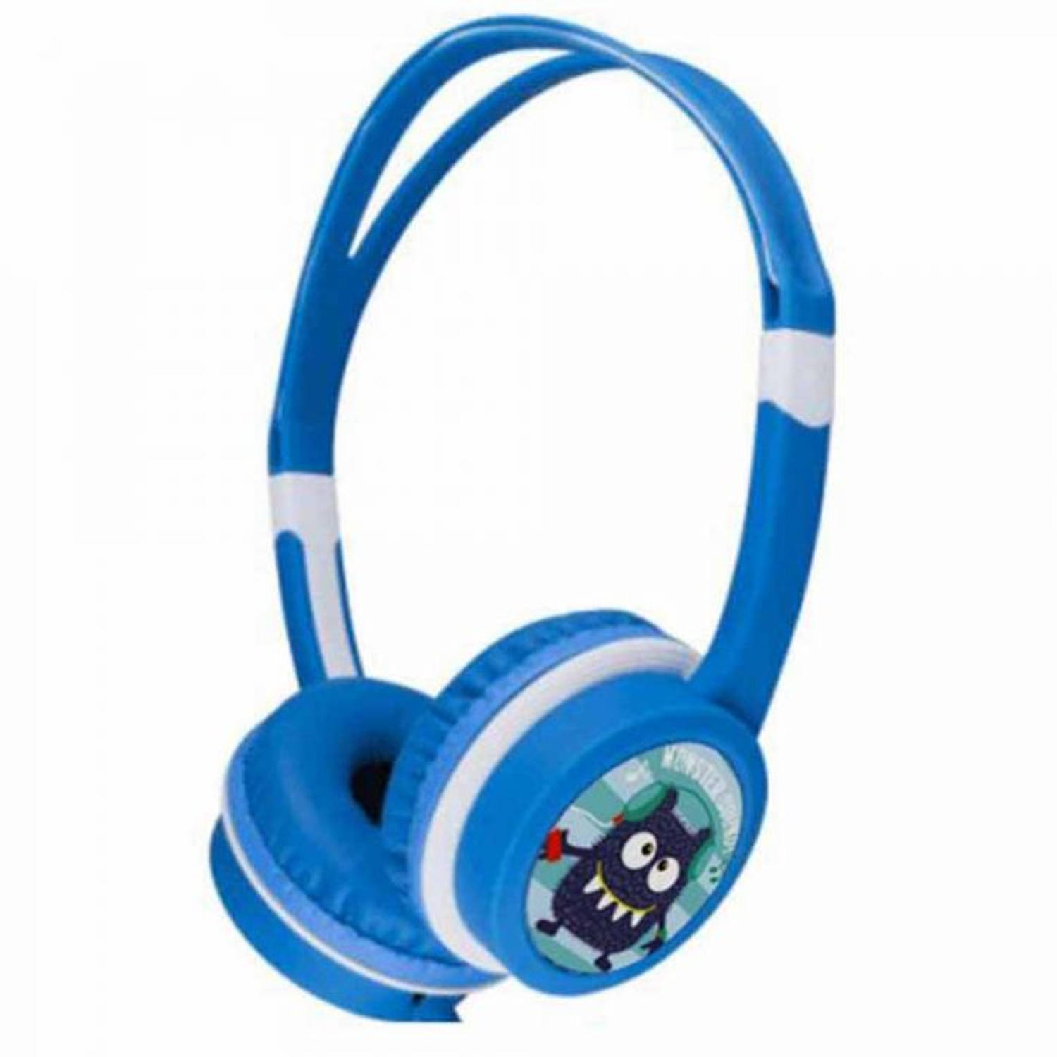 Gembird MHP-JR-B Koptelefoon voor kinderen Volumebegrenzing On-ear Blauw
