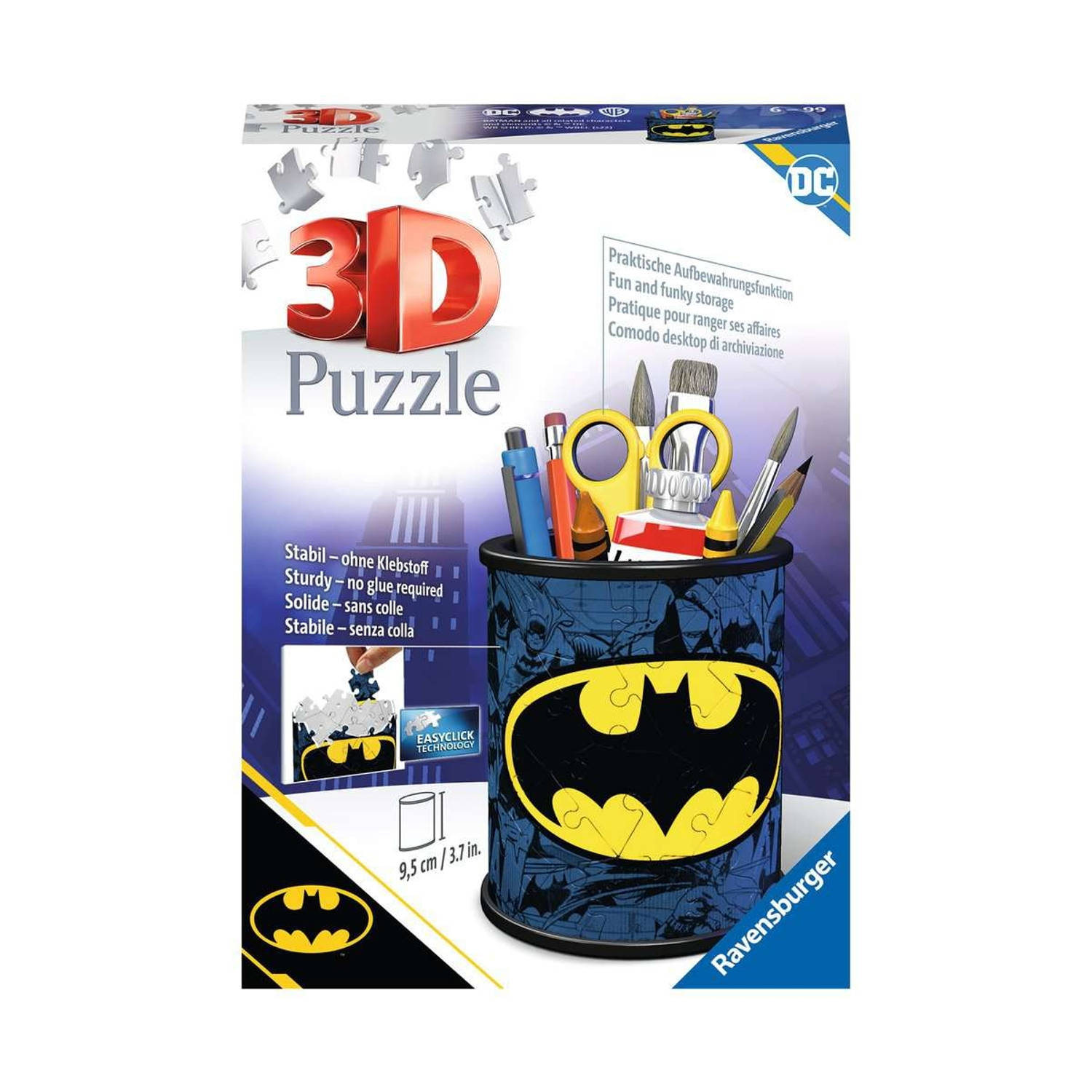 Batman 3D Puzzle Pencil Holder (54 pieces)