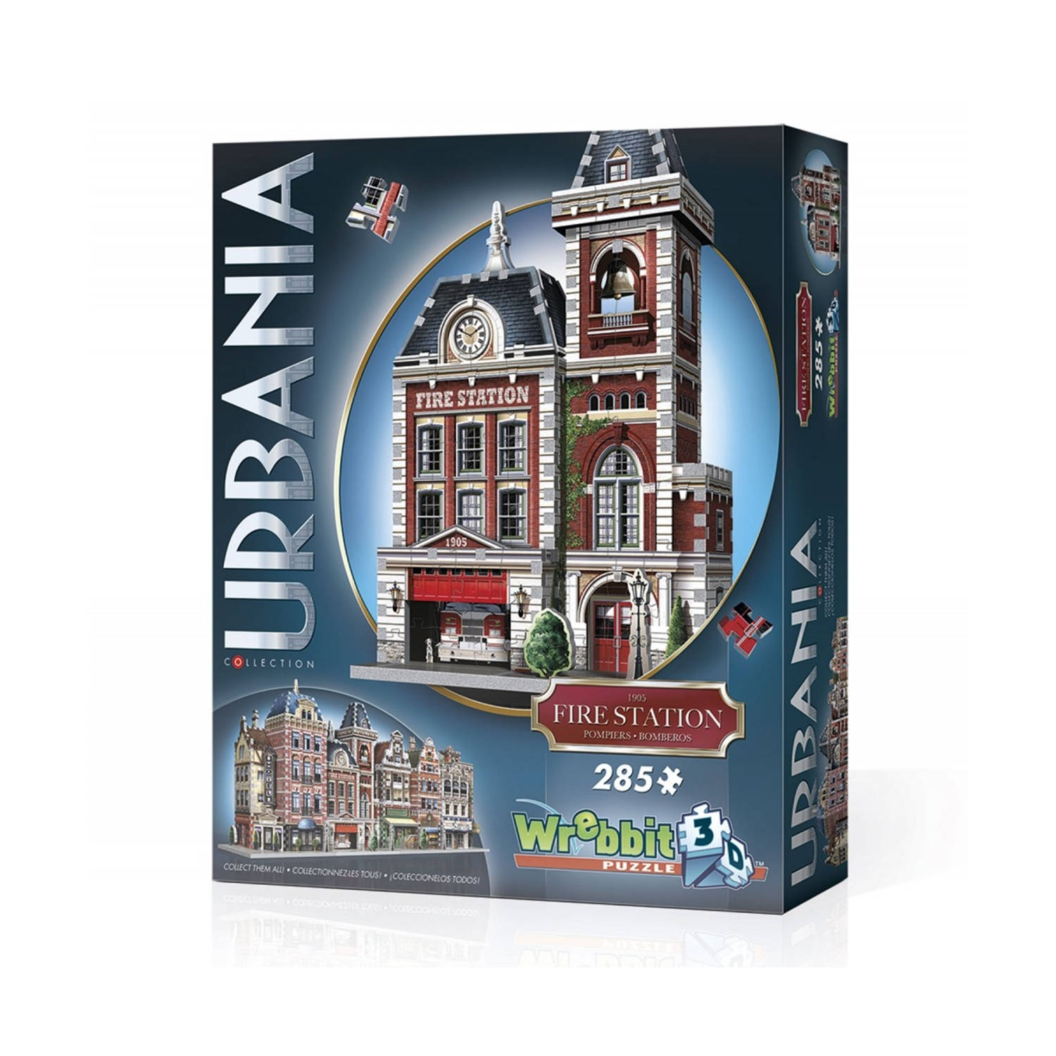 Wrebbit Wrebbit 3D Puzzle Urbania Fire Station (285)