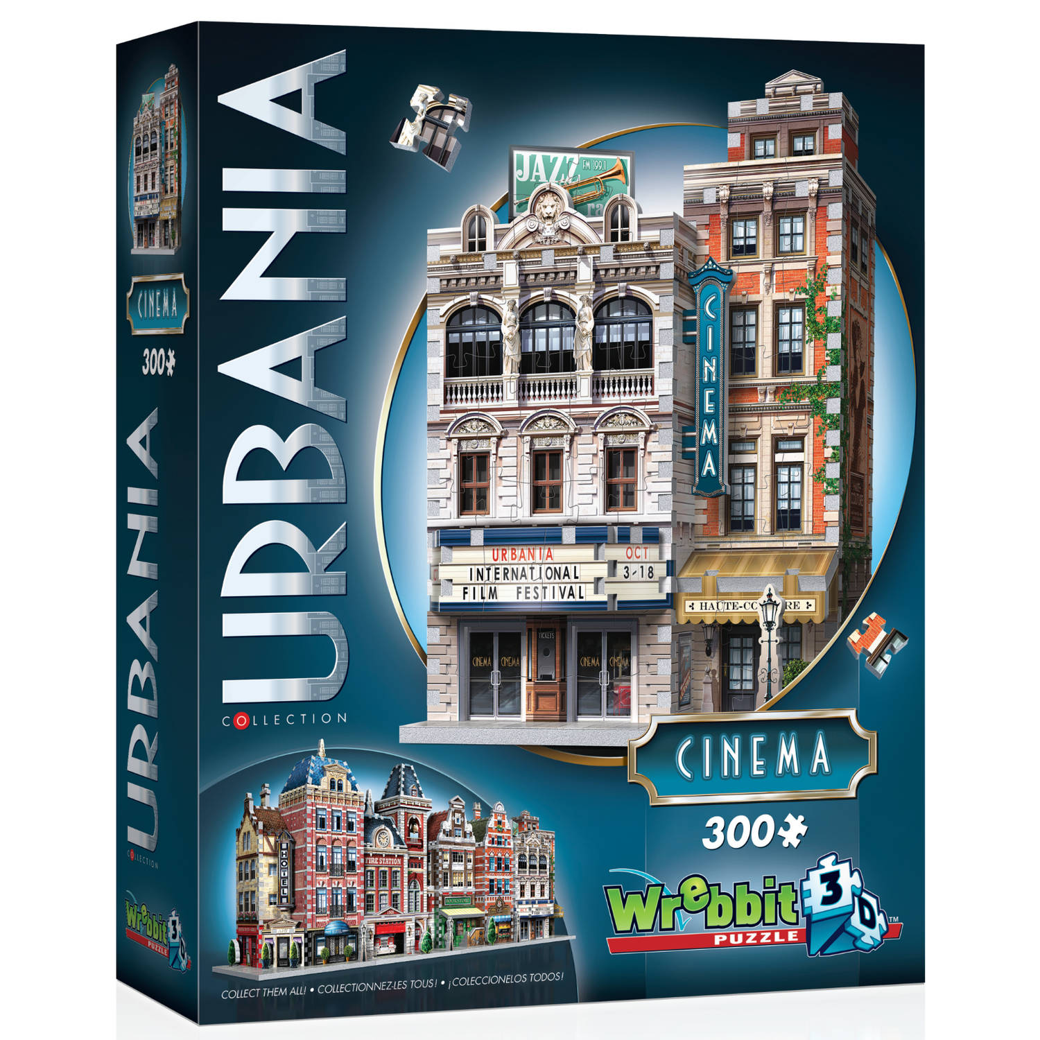 Wrebbit Wrebbit 3D Puzzle Urbania Cinema (300)