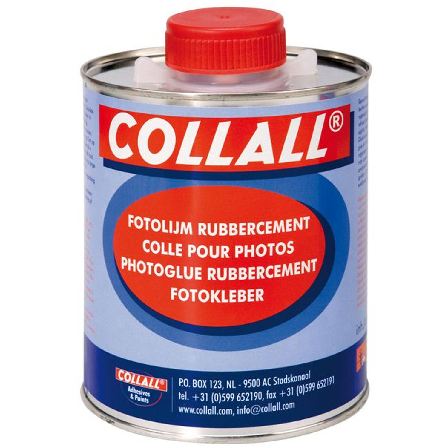 Rubbercement Collall 250ml + kwast