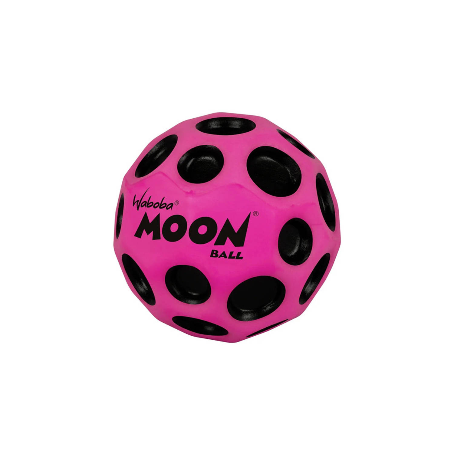 Waboba stuiterbal Original Moon Ball - Roze - Ø 6,3cm