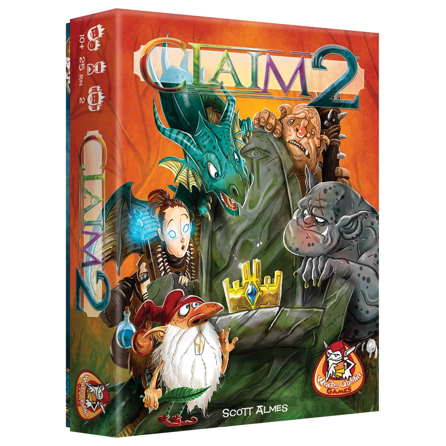 White Goblin Games kaartspel Claim 2 (NL)