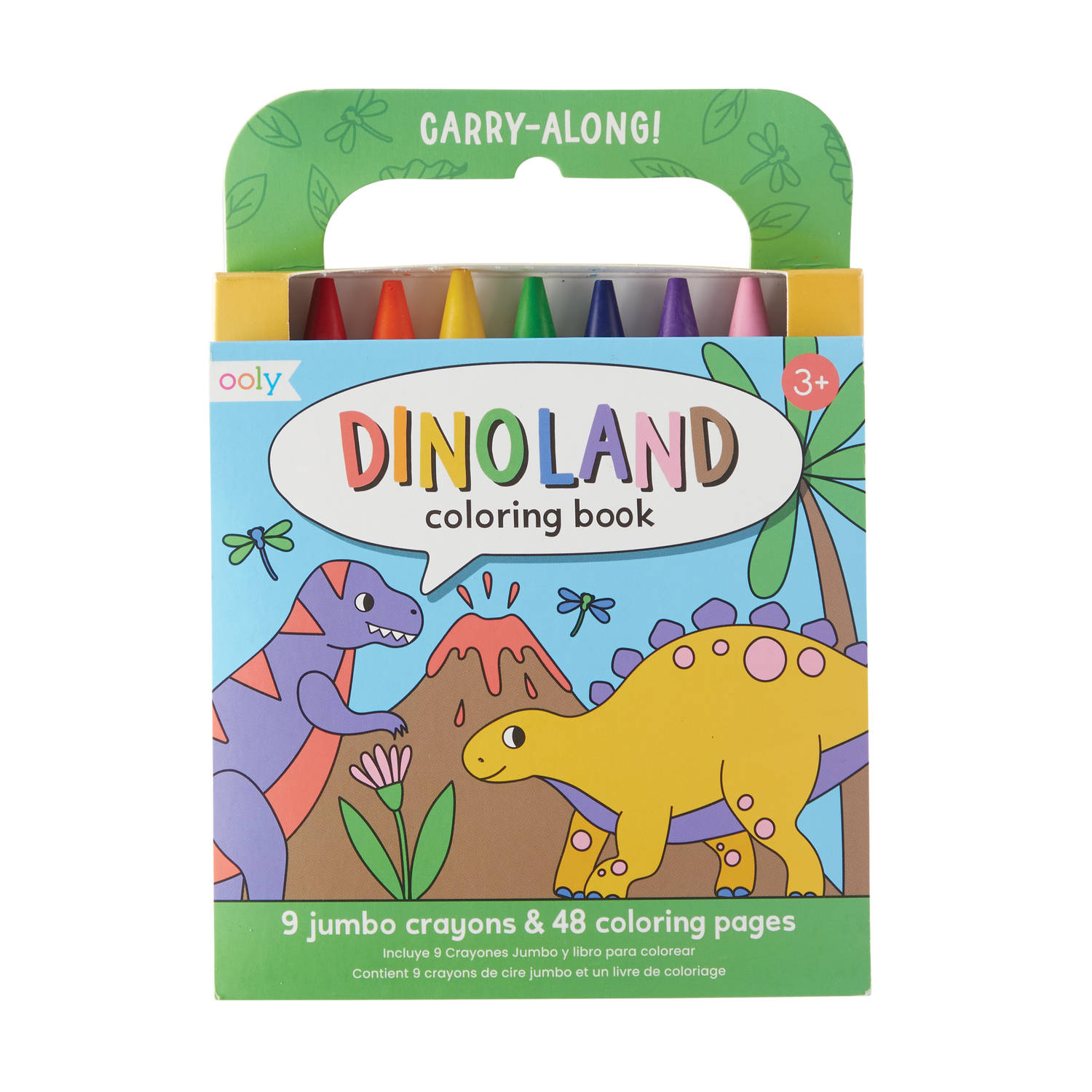 Ooly meeneem kleurboek Dinoland