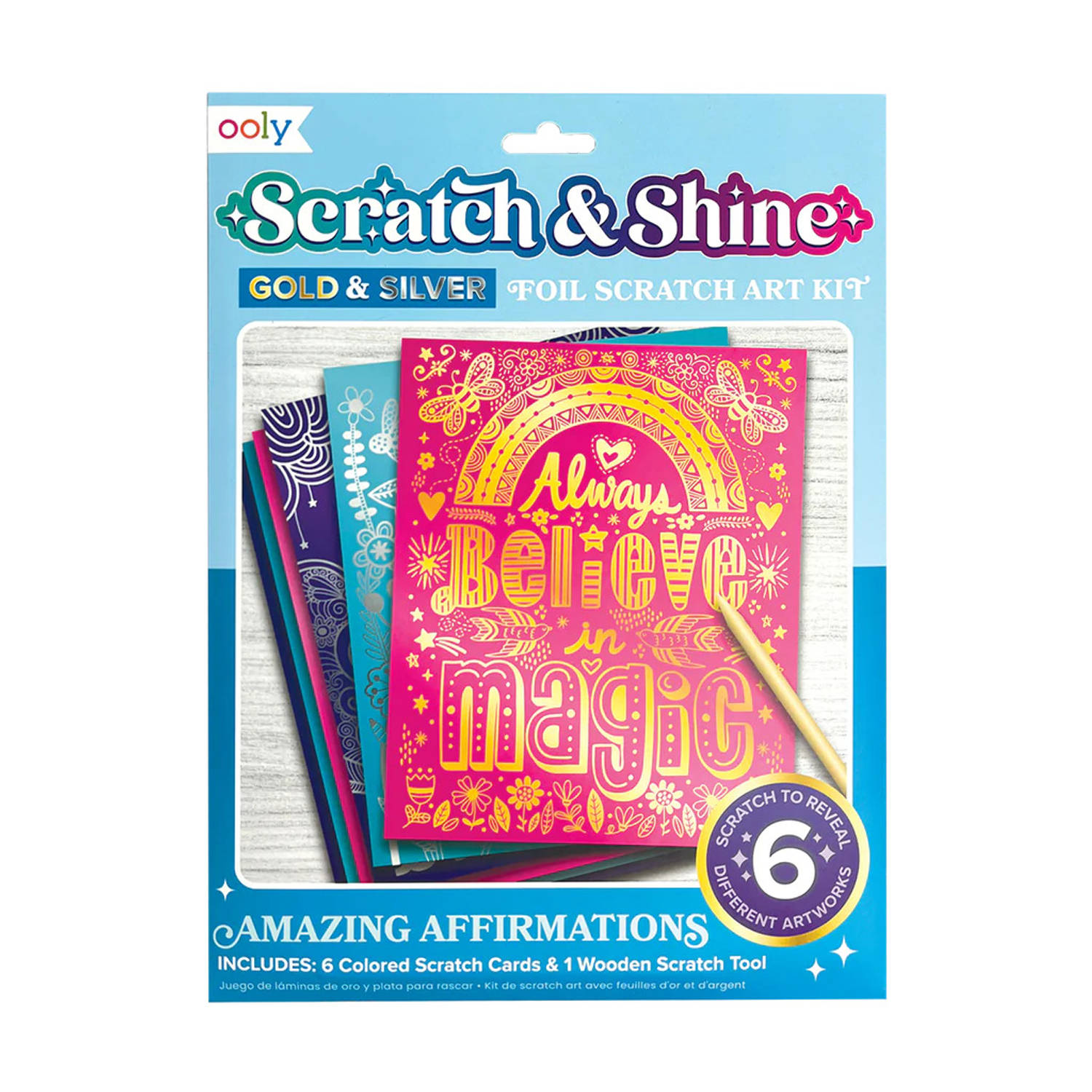 Ooly - Scratch & Shine - Amazing Affirmations